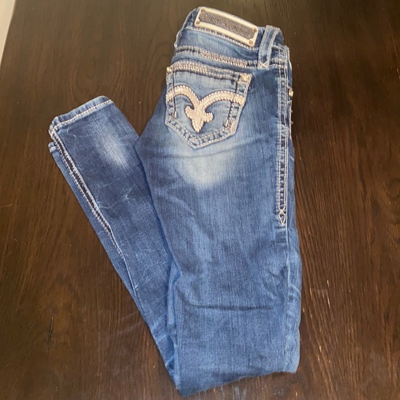 Size 24 Rock Revival Skinny Jeans. - Picture 1 of 2